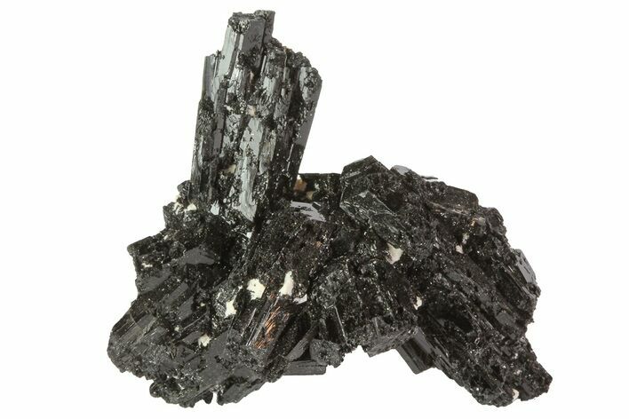 Black Tourmaline (Schorl) Crystal Cluster - Namibia #69165